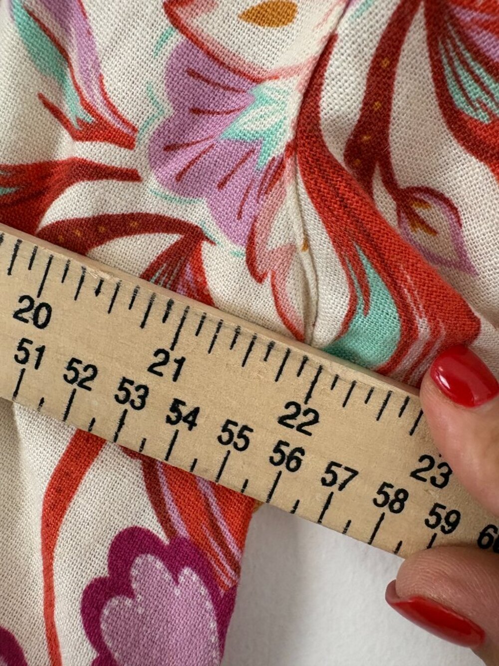 Laundry by Shelli Segal Floral Linen Blend Cropped Shirt Wide Leg Set Size SCoor - Picture 14 of 16
